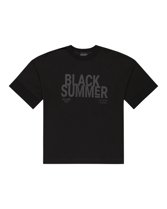 T-SHIRT BLACK SUMMER BLACK